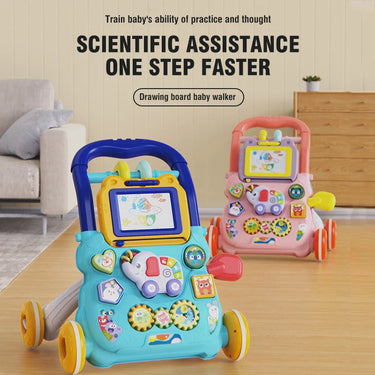 Huanger 3 in 1 Baby Activity Learning Walker
